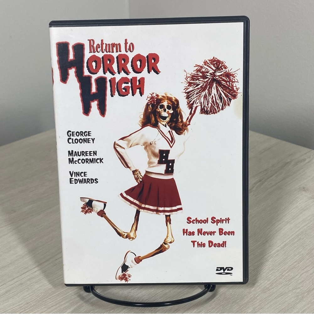 Return to Horror High 1988 DVD Anchor Bay Horror Comedy George Clooney